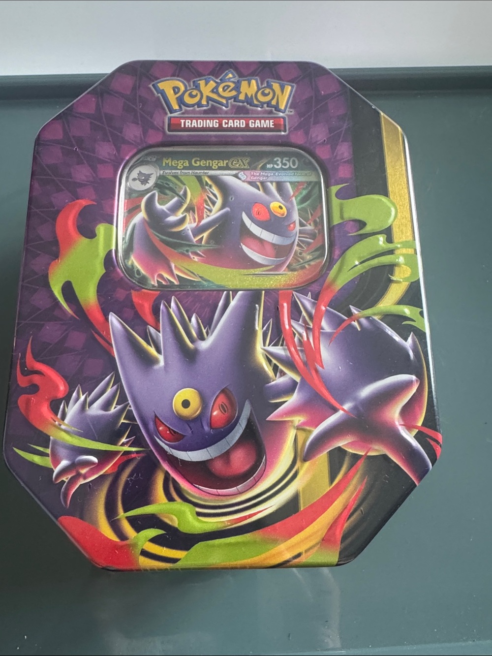 Pokémon Mega Gengar EX Mega Moonlit Tin New Sealed